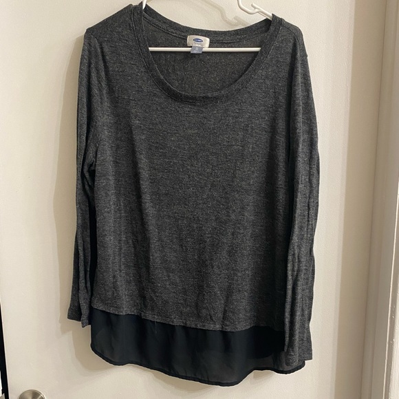 Old Navy color block long sleeve XL - Picture 1 of 5